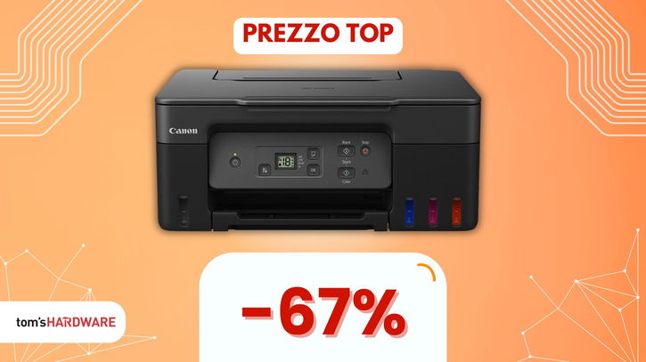 Immagine di Questa stampante a colori Canon oggi è un AFFARE! (-67%)