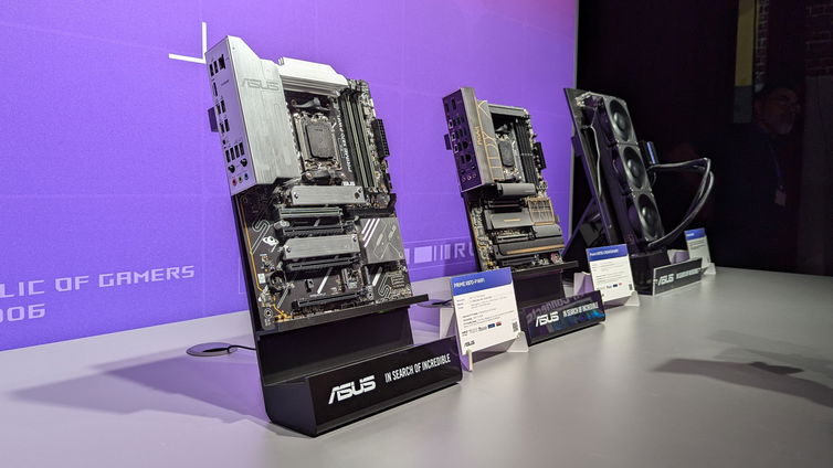 Immagine di ASUS ROG alla Gamescom con nuove schede madri X870 e una valanga di novità