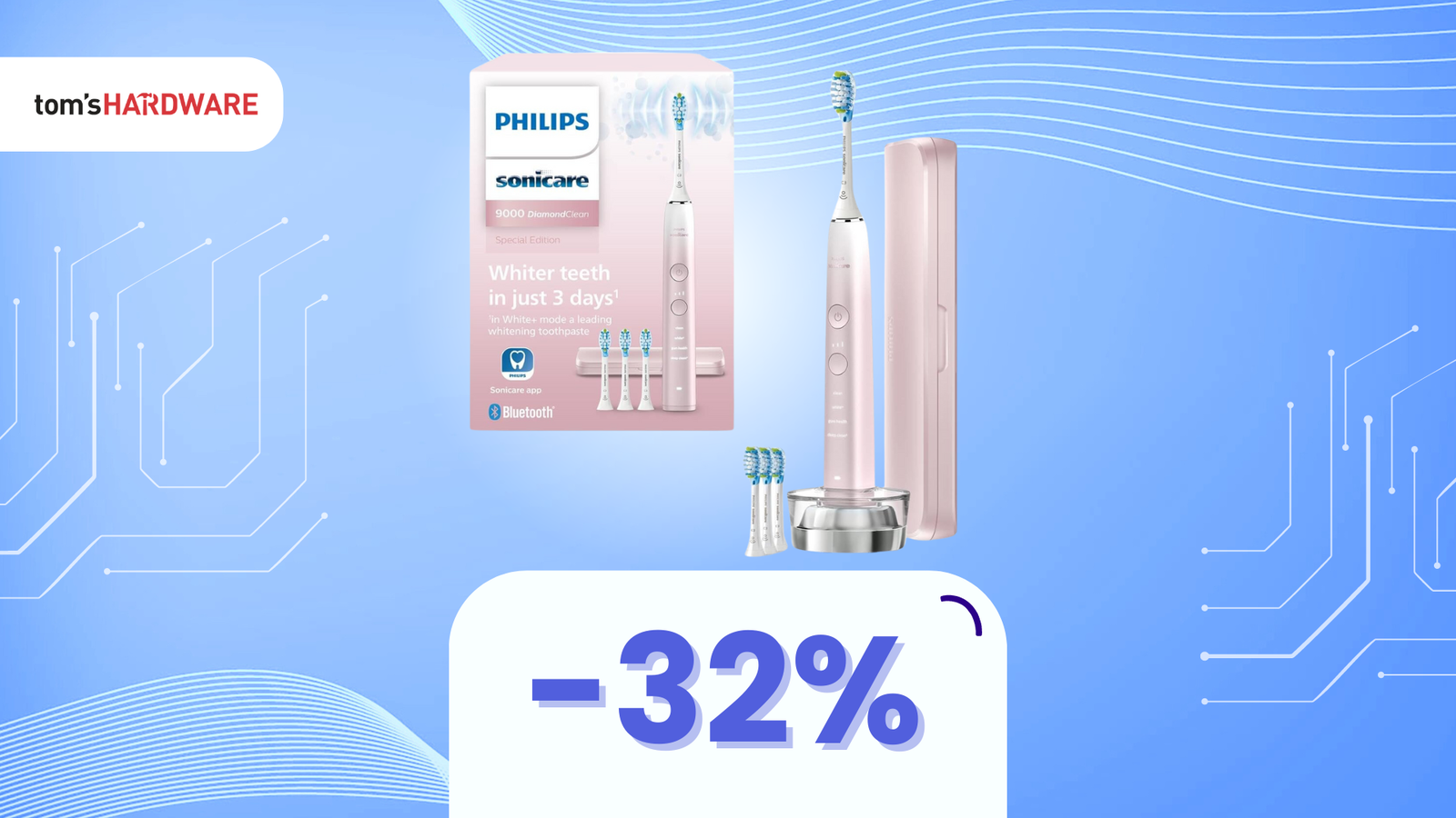 Immagine di Philips Sonicare DiamondClean 9000 a solo 139€!