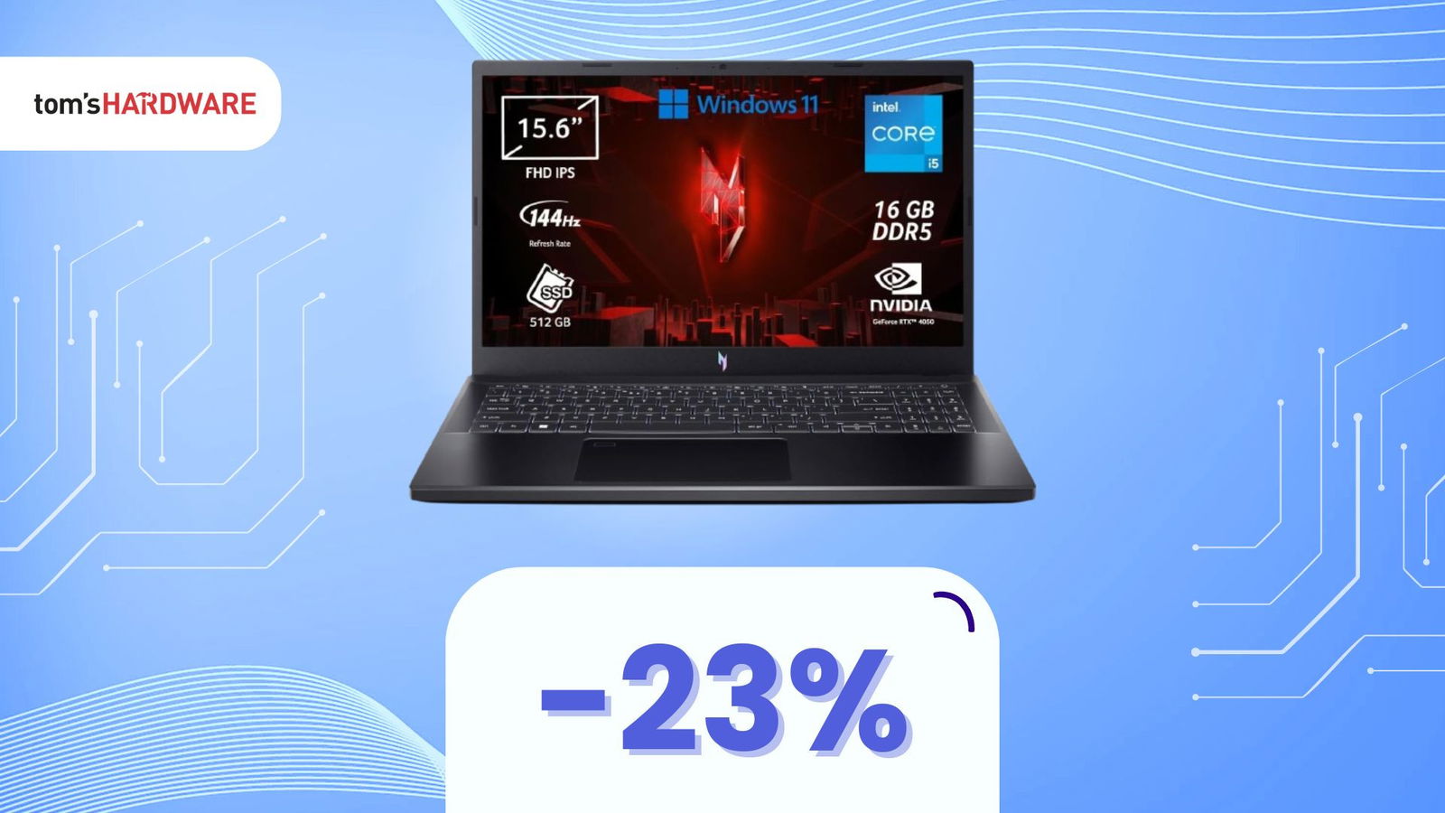 Immagine di Gioca alla grande ovunque con questo notebook gaming Acer, oggi IN SCONTO! -23%