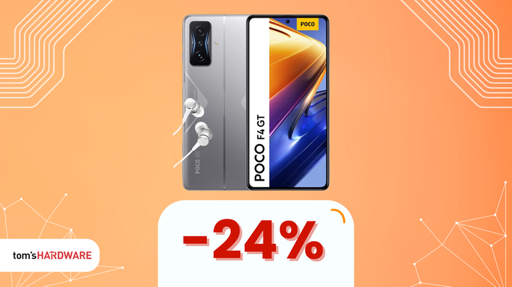 Immagine di Smartphone POCO F4 GT 5G a un prezzo SHOCK! (-24%)