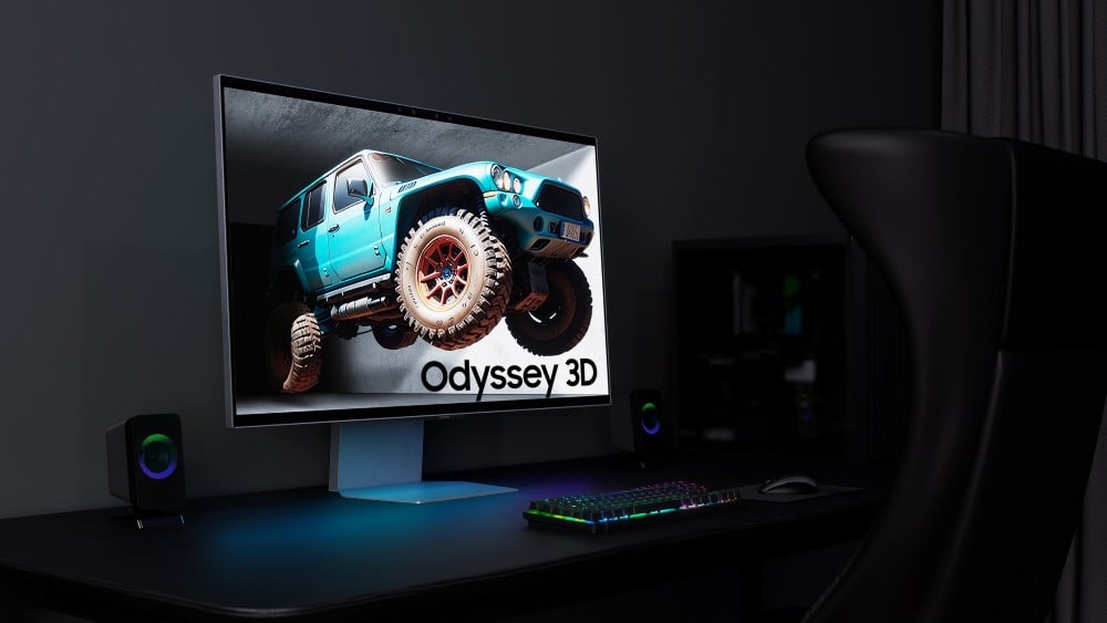 Immagine di Samsung porta il 3D senza occhiali sui monitor gaming: ecco Odyssey 3D