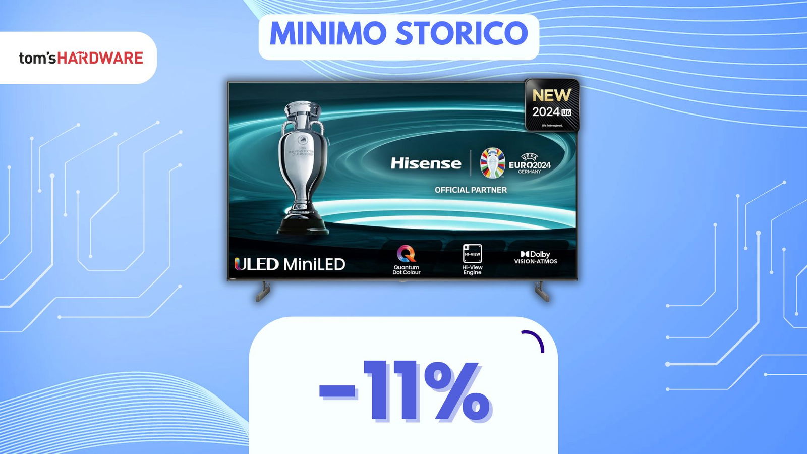 Immagine di A questo prezzo è REGALATA: Smart TV Hisense in SUPER SCONTO!