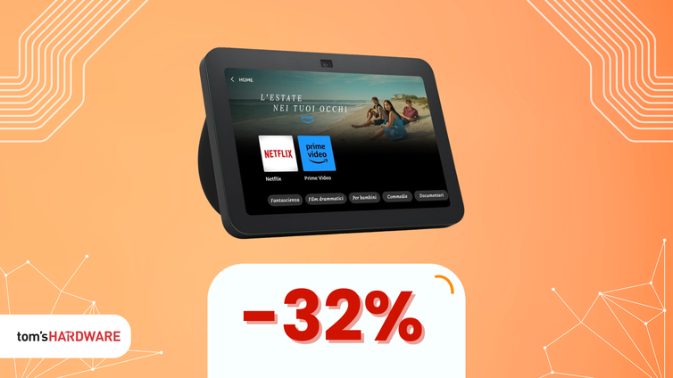 Immagine di Echo Show 8, versatile e smart, a un prezzo SHOCK! (-32%)