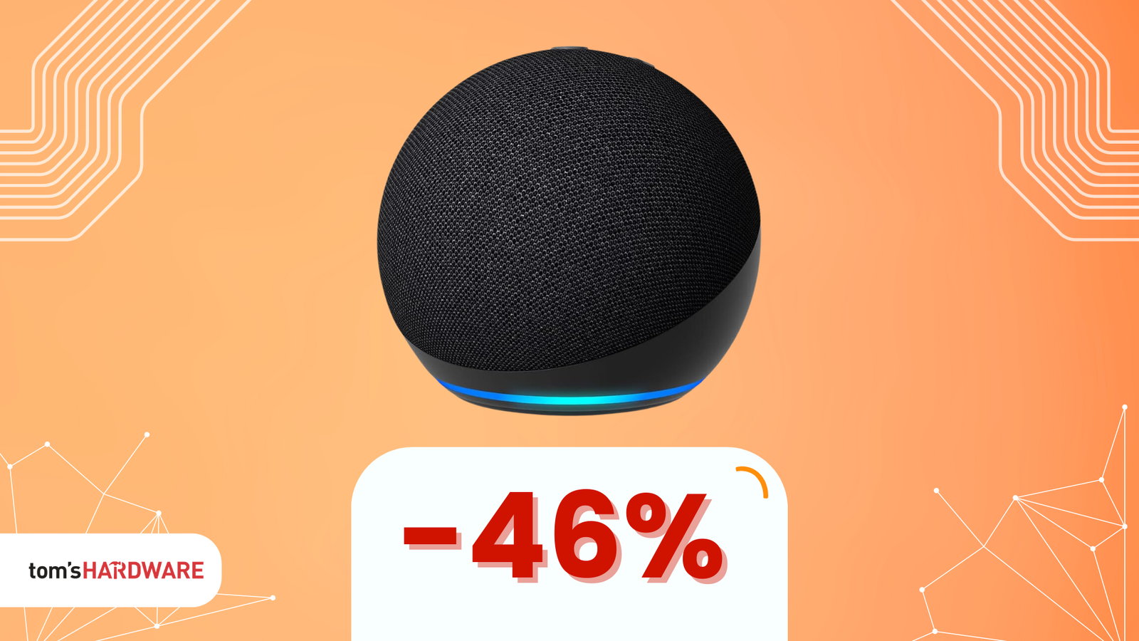 Immagine di Prezzo incredibile per l'Echo Dot di 5ª generazione! (-46%)