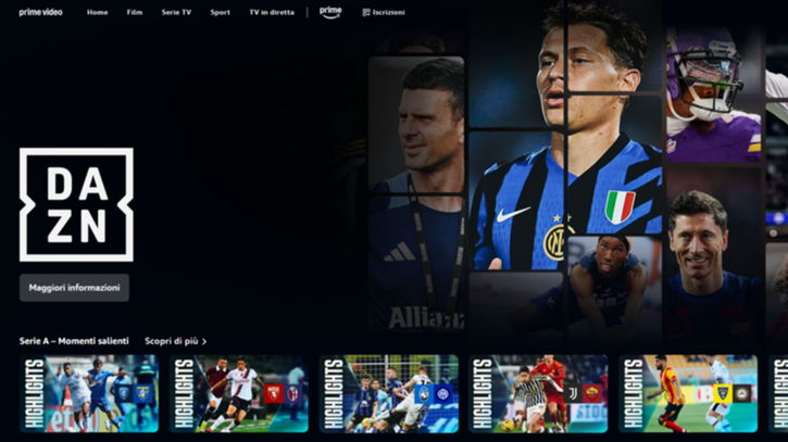 Immagine di DAZN sbarca su Prime Video: ecco come vedere la Serie A su Amazon!