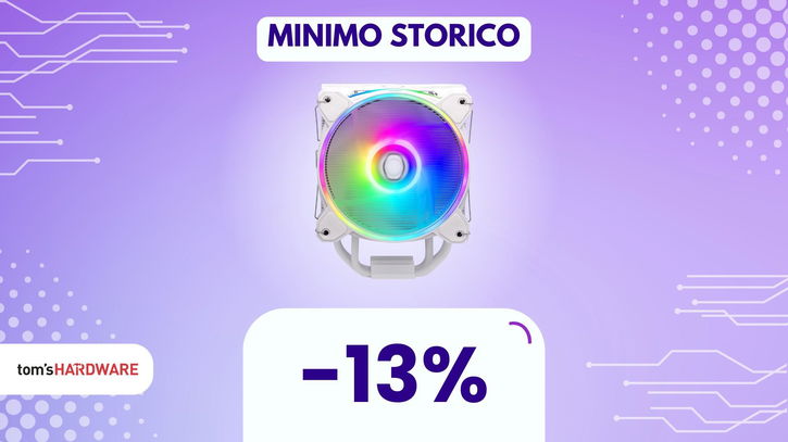 Immagine di Eleganza e fresco con questo dissipatore RGB: ora al MINIMO STORICO!