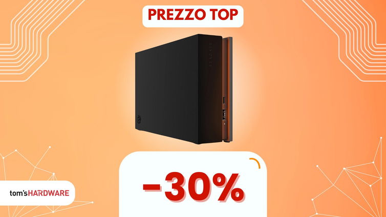 Immagine di ECCO dove tenere i giochi: Seagate Gaming Hub da 8 TB in SUPER S CONTO!