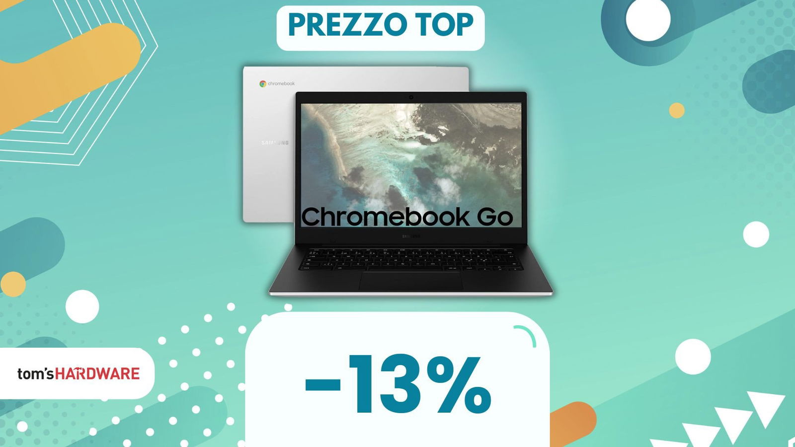 Immagine di Trovare un notebook che costa meno è una sfida: Chromebook Samsung in SUPER SCONTO!