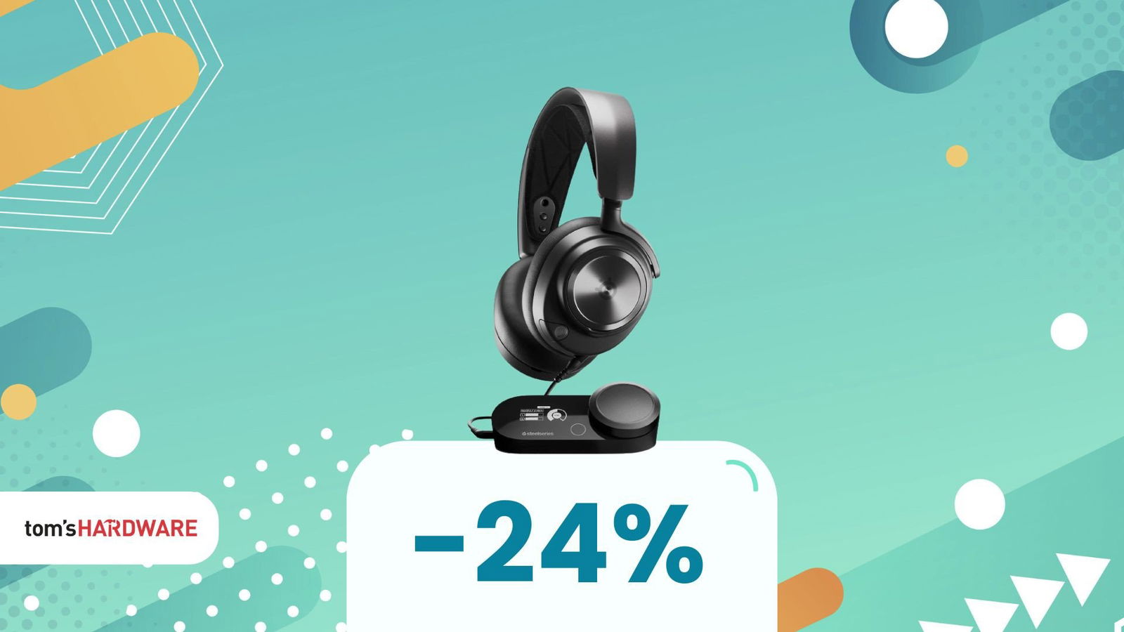 Immagine di Cuffie SteelSeries con DAC Hi-Res integrato in offerta (-24%)