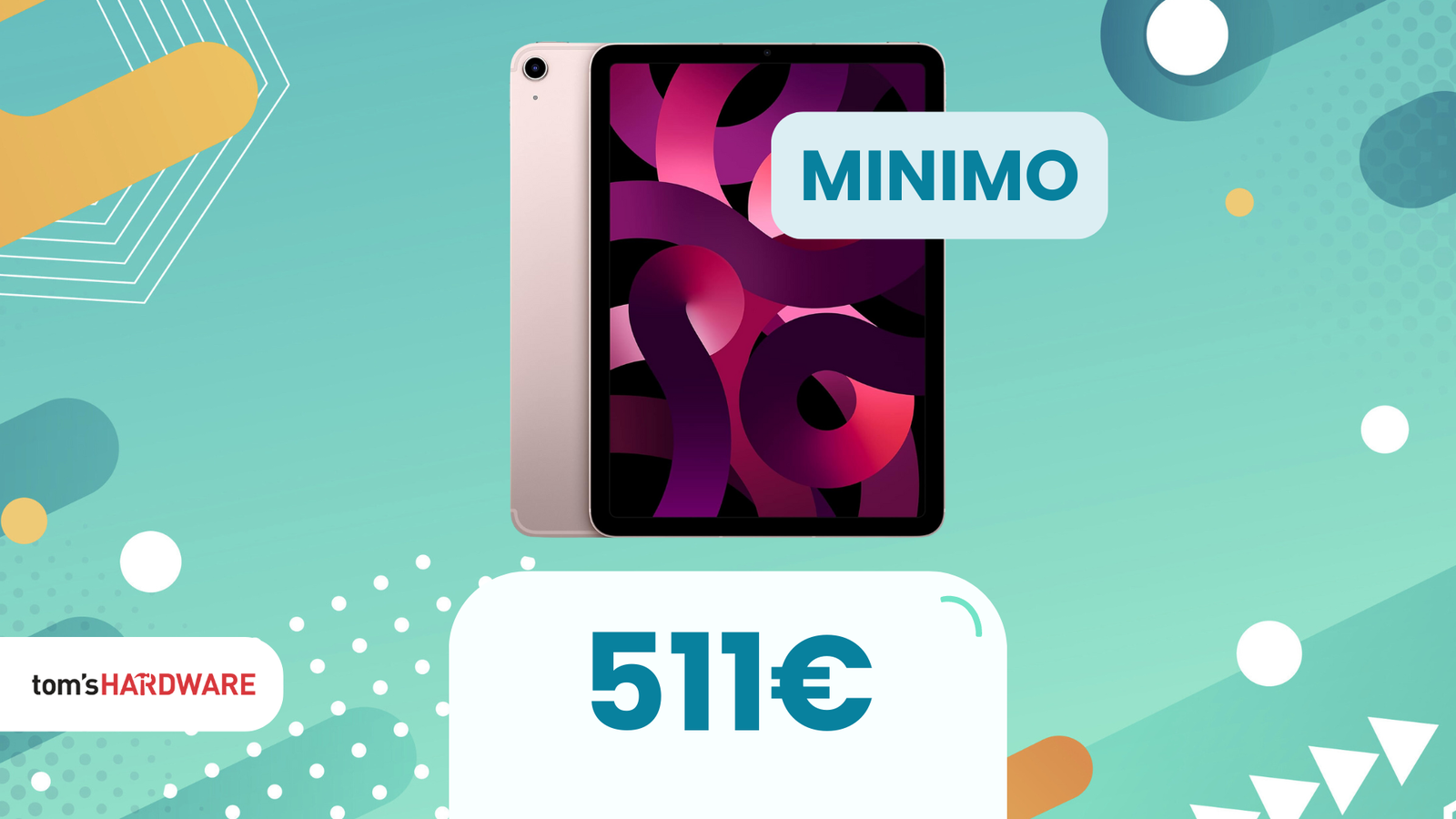 Immagine di iPad Air 2022 mai costato così POCO! (-34%)