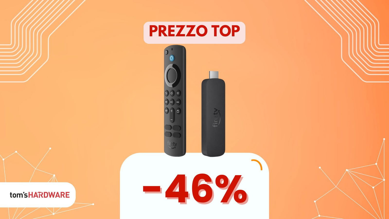 Immagine di Fire TV Stick 4K: sconto inaspettato, tra i più alti mai visti oggi