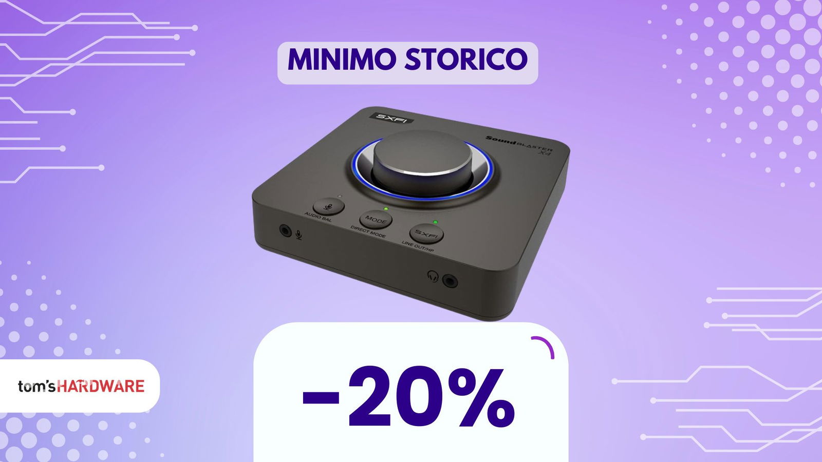 Immagine di Paga meno di 90€ la Creative Sound Blaster e migliora l'audio con un ottimo DAC