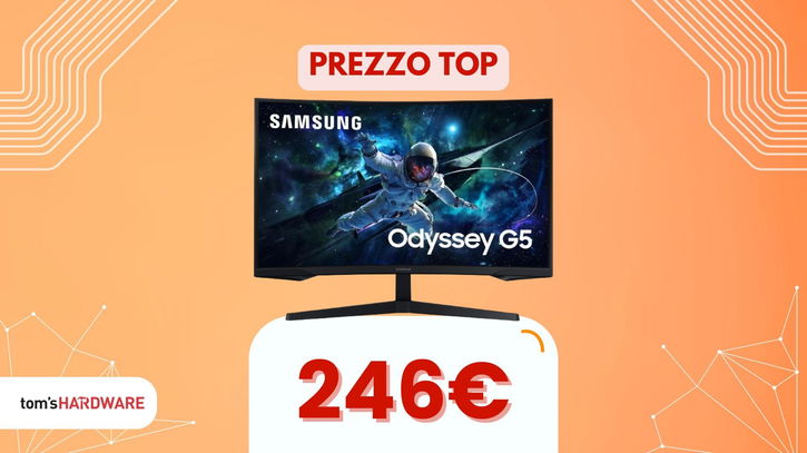 Immagine di Questo sconto è abbastanza per acquistare l'Odyssey G5, uno dei migliori monitor gaming?