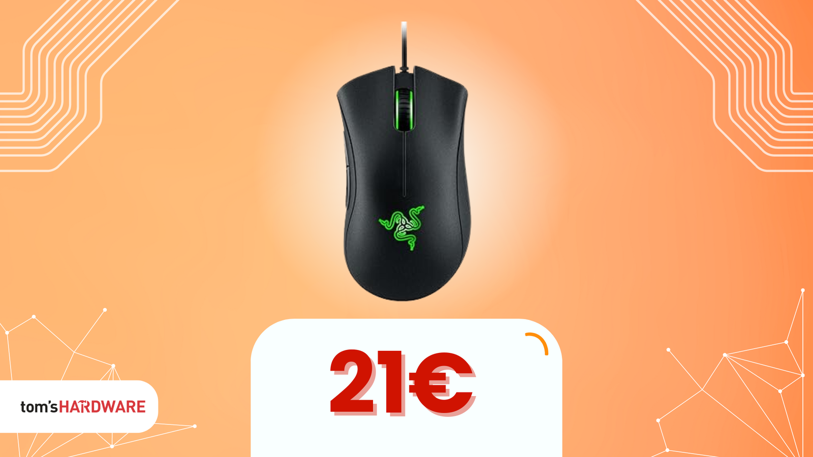 Immagine di Razer DeathAdder Essential a solo 21€! Prezzo SHOCK