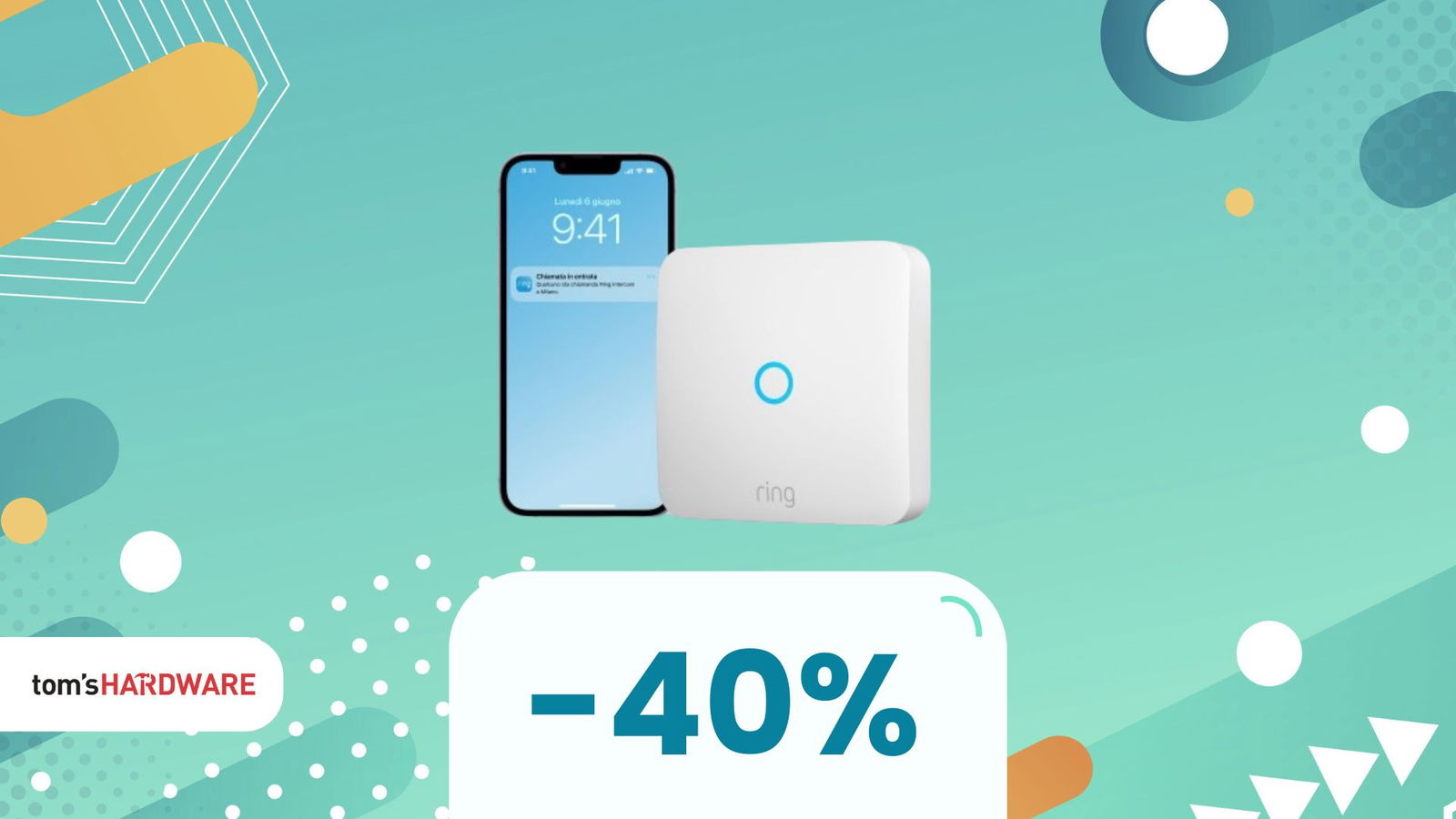 Immagine di Vuoi dare inizio alla tua smart home? Fallo con il 40% di sconto sul Ring Intercom