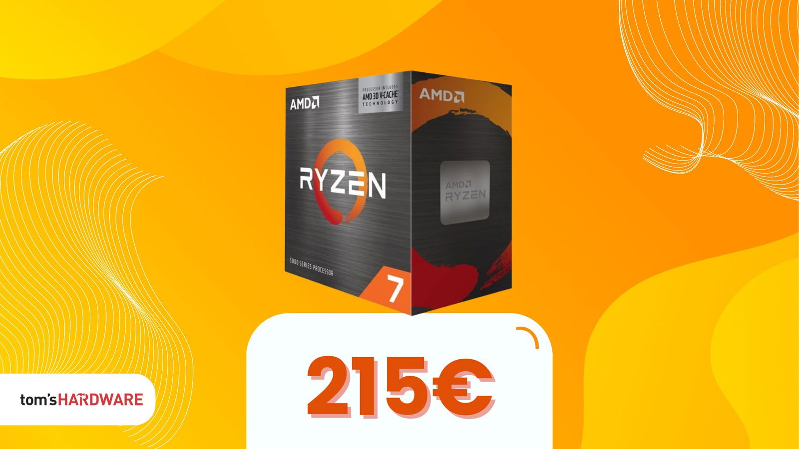 Immagine di Solo 215€ per la CPU con 3D V-Cache che ha rivoluzionato le prestazioni in gaming