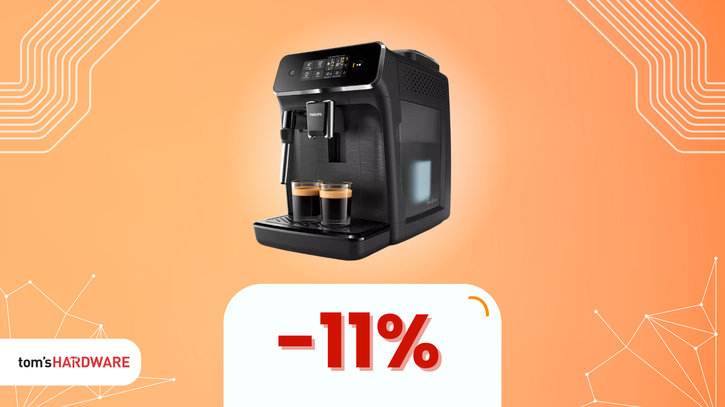 Immagine di Macchina per il caffè PHILIPS 2200 Series in sconto dell011%! E puoi farti anche il cappuccino