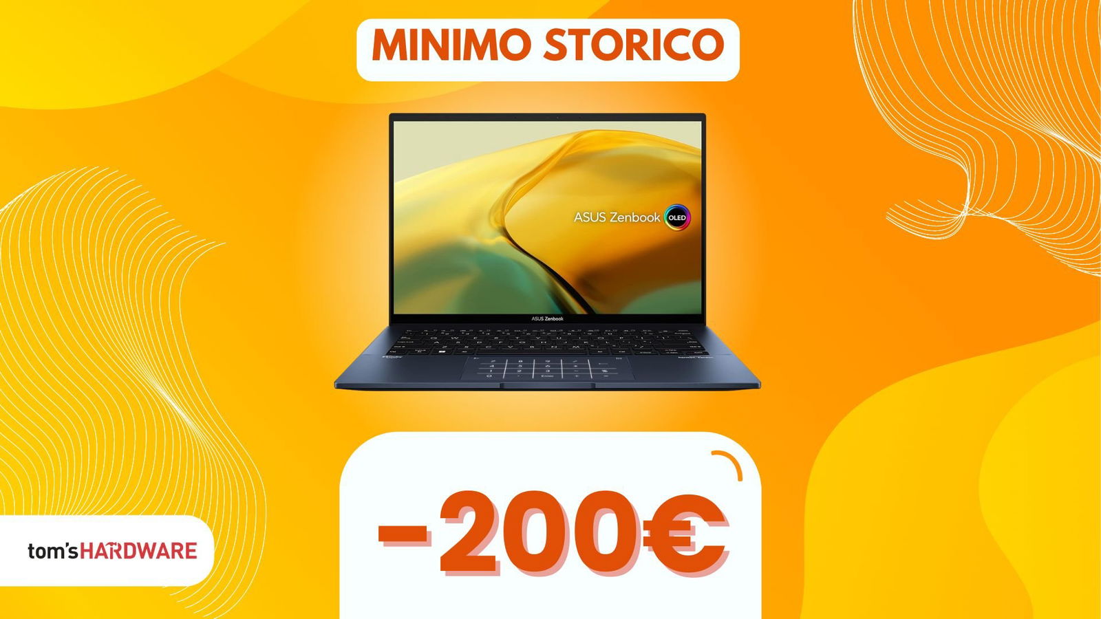 Immagine di Con l'ASUS Zenbook 14 OLED vedrai COLORI PERFETTI ovunque, ed è al MINIMO STORICO! (-200€)