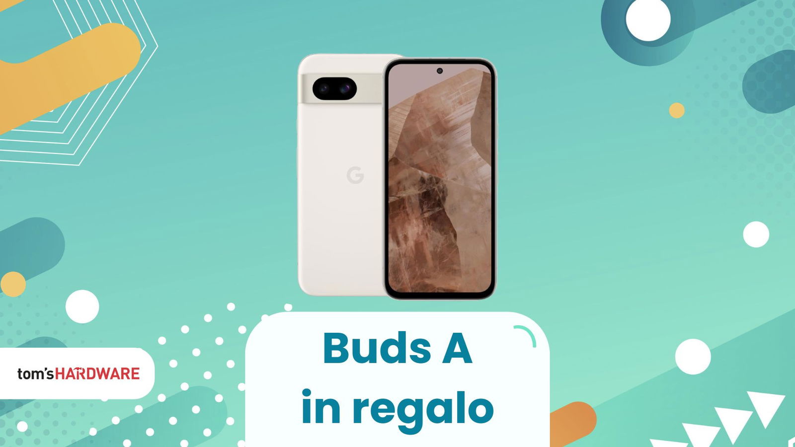 Immagine di Sconto di 159€ se acquisti Pixel 8a sul Google Store (Pixel Buds A Series in regalo!)