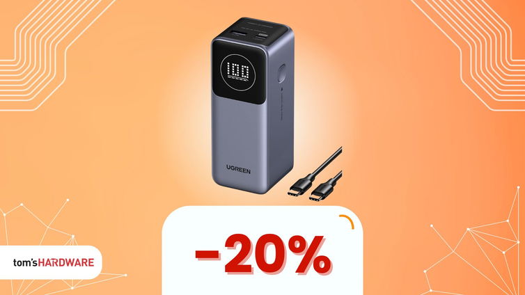 Immagine di Questa VELOCISSIMA powerbank da 100W è in SUPER SCONTO con coupon!