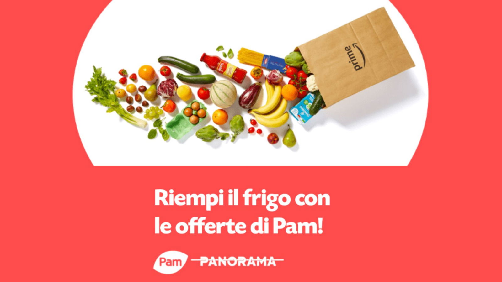 Immagine di Di ritorno dalle ferie? Riempi il frigo con le offerte Amazon e PAM Panorama!