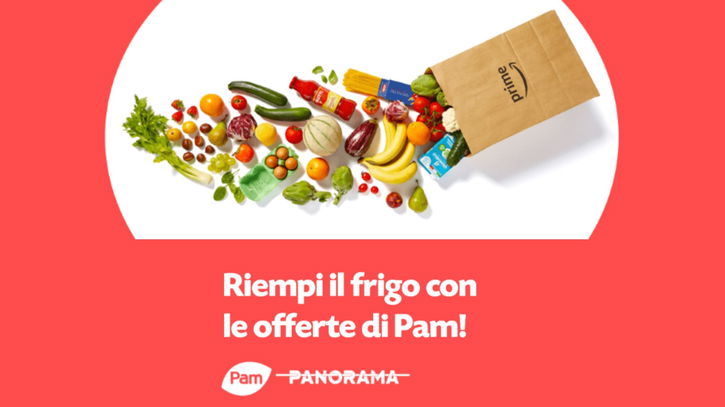 Immagine di Di ritorno dalle ferie? Riempi il frigo con le offerte Amazon e PAM Panorama!