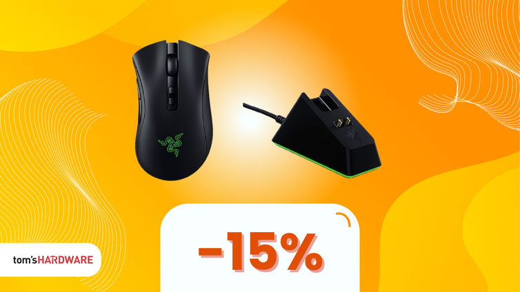 Immagine di Performance e comfort ai massimi livelli con questo mouse Razer, oggi al MINIMO STORICO!