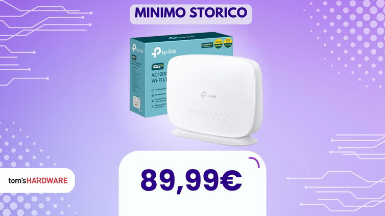 Immagine di Sfrutta al massimo la rete 4G con questo router TP-Link! Ora al PREZZO PIU' BASSO di sempre!