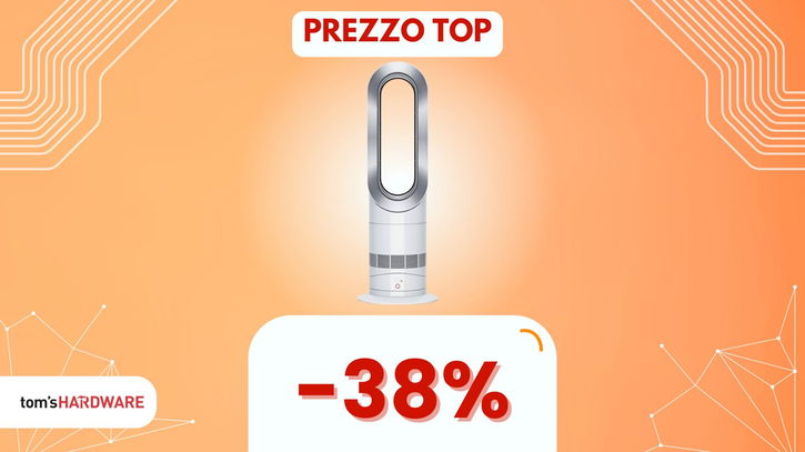 Immagine di Caldo o freddo? Con questo termoventilatore Dyson lo scegli tu!