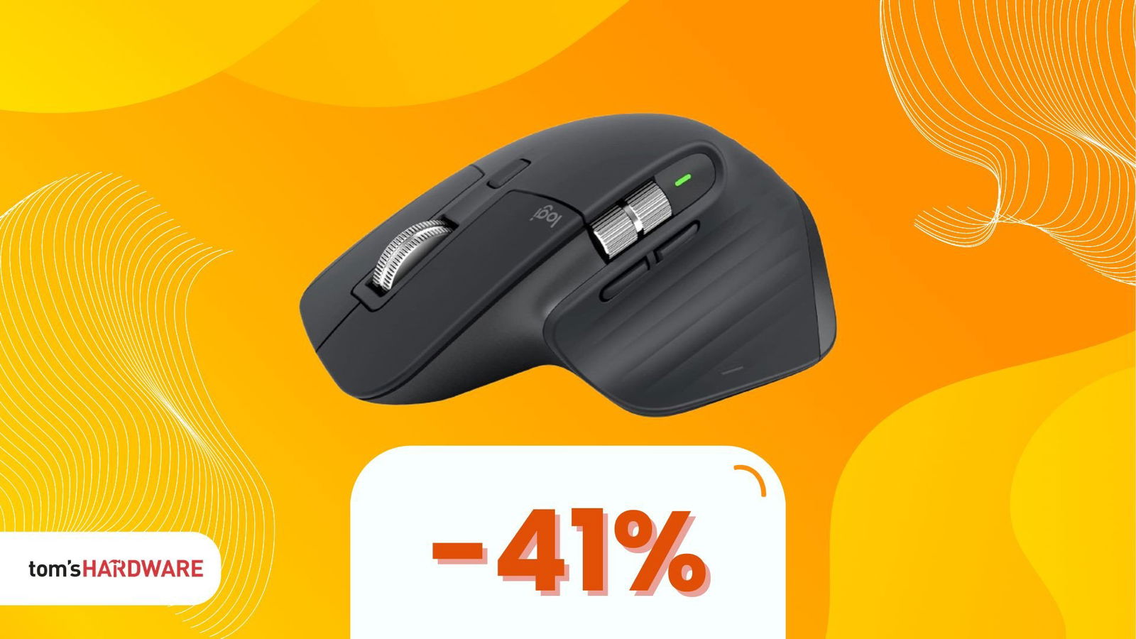 Immagine di Difficile battere il comfort di questo mouse Logitech, scontato del 40% oggi!