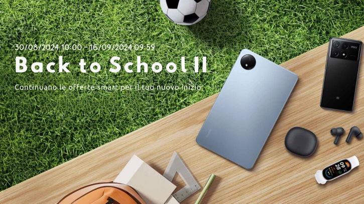 Immagine di Back to School Xiaomi: secondo round di offerte IMPERDIBILI!