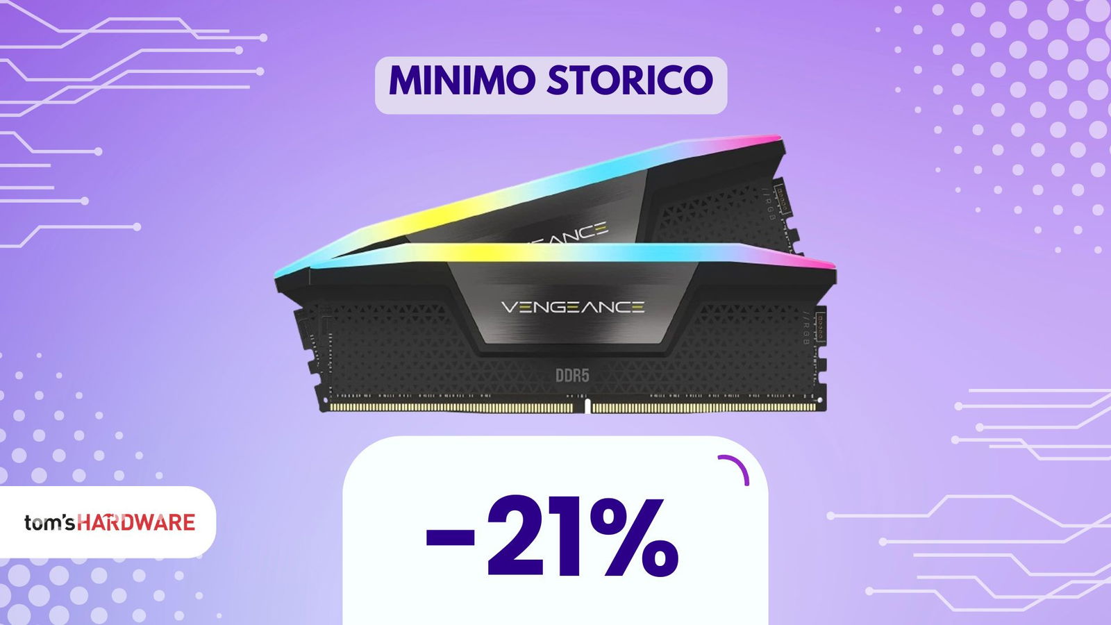 Immagine di Nuovo minimo storico per le RAM perfette per un PC a prova di futuro