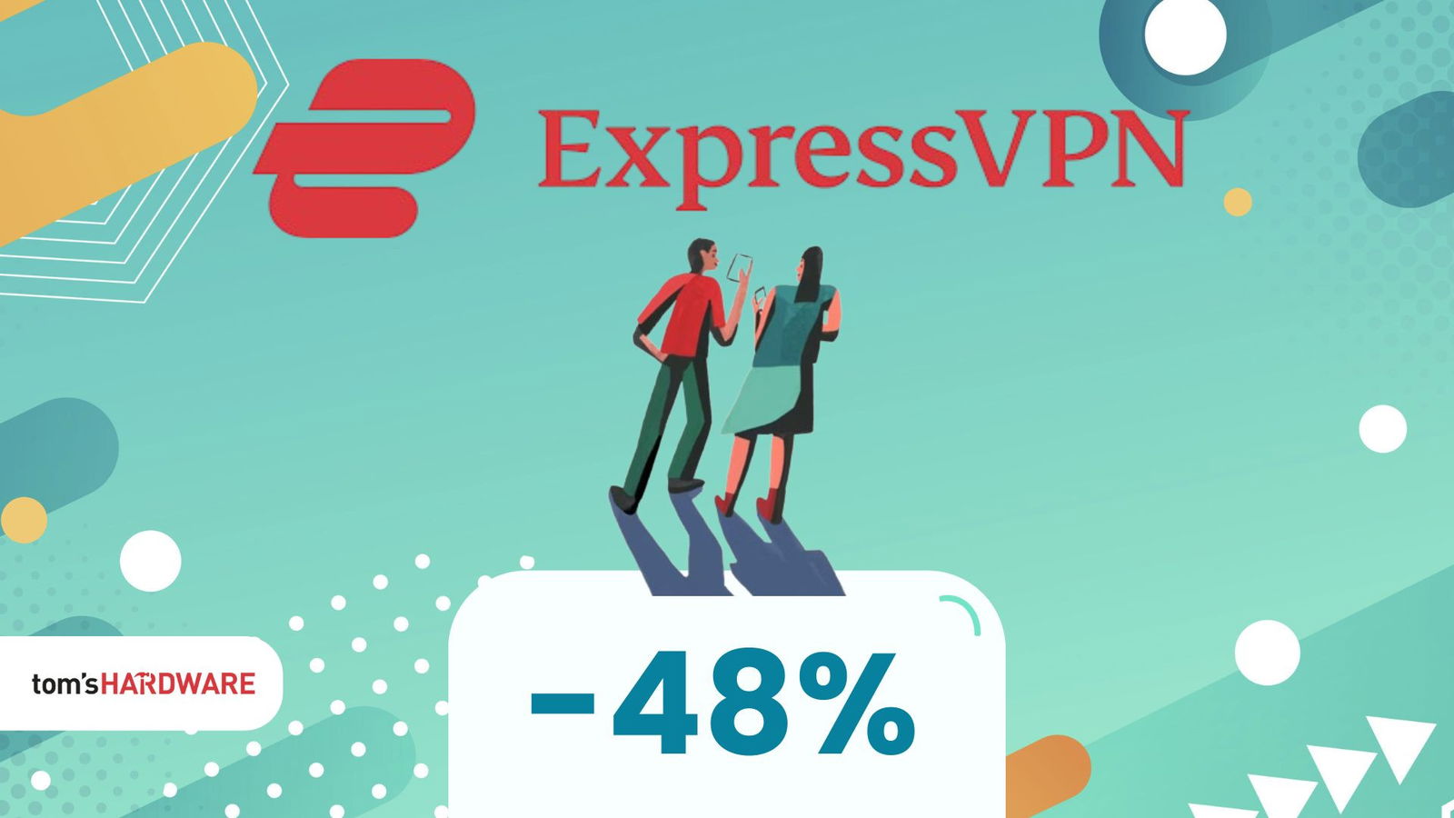 Immagine di Con ExpressVPN puoi avere un IP dedicato. Intanto, approfitta del 48% con 3 mesi gratis