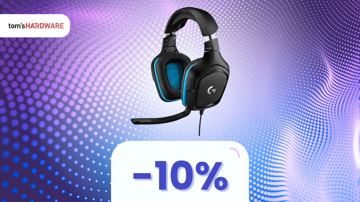 Immagine di Cuffie gaming Logitech in OFFERTA LAMPO! SOLO 45€!