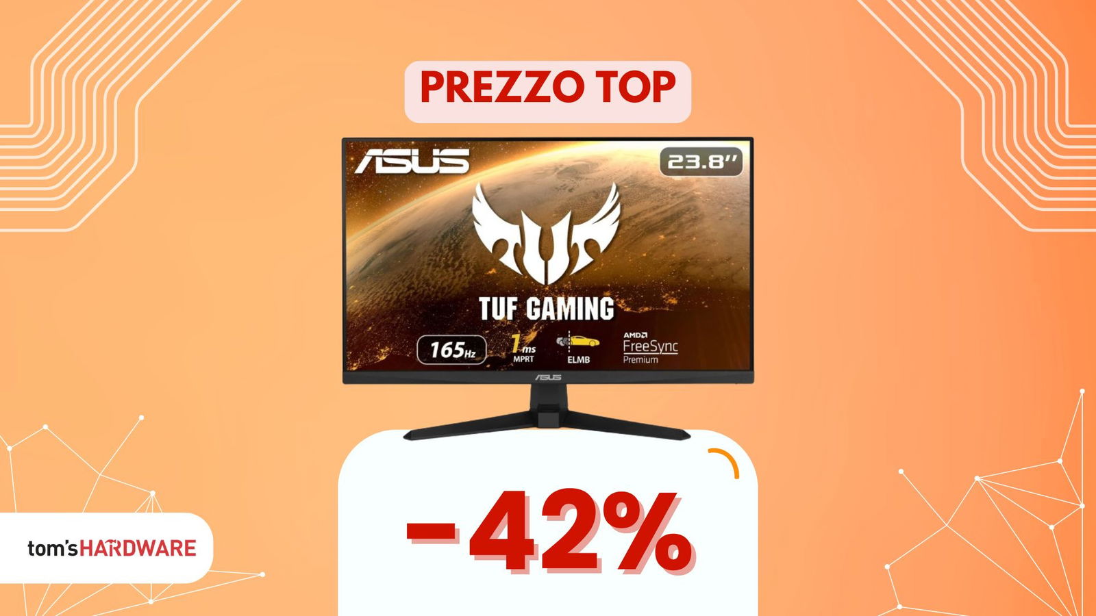 Immagine di PC da gaming potente? Ecco il monitor per sfruttare i 165 FPS sotto i 150€