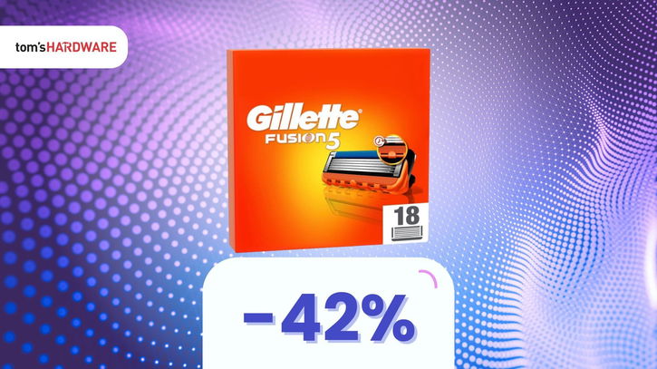 Immagine di Lamette per la barba esaurite? Prova le Gillette Fusion 5, le migliori, in offerta oggi a prezzi bassissimi