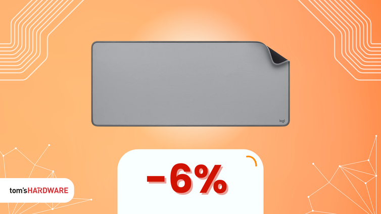 Immagine di Tappetino minimal e a un prezzo SHOCK: Logitech Desk Mat a soli 8€!