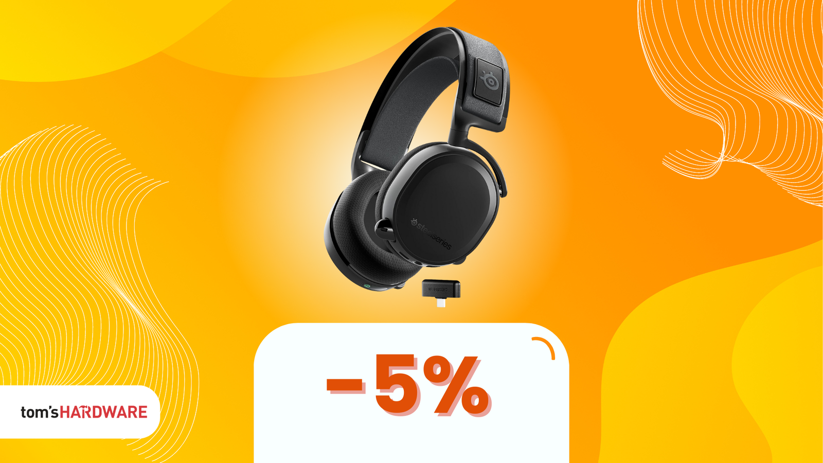 Immagine di Cuffie top di gamma a un prezzo TOP: SteelSeries Arctis 7+ in OFFERTA a soli 122€!