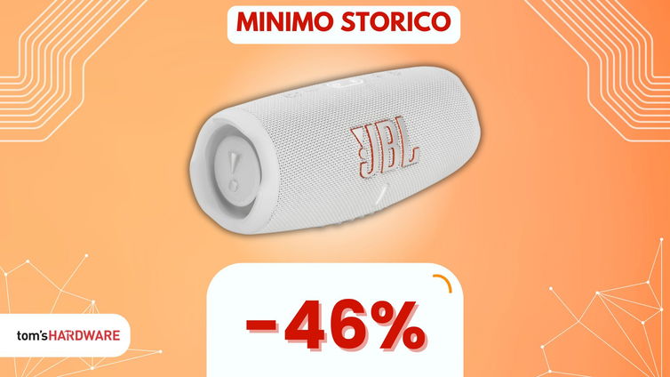 Immagine di Musica OVUNQUE quasi a METÀ PREZZO, questa cassa JBL è potentissima! (-46%)