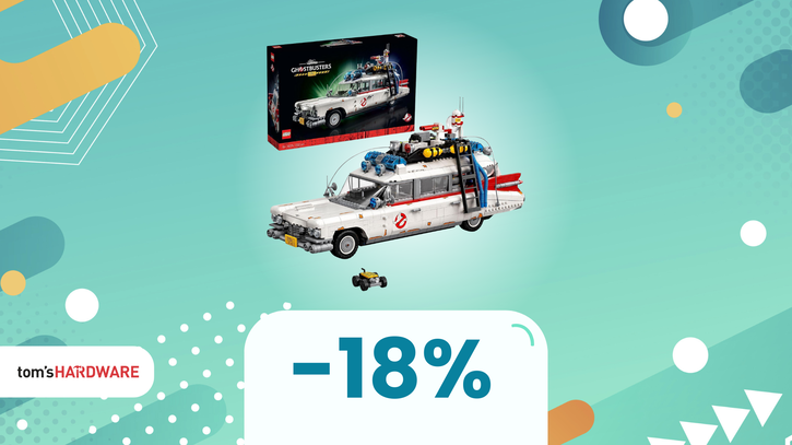 Immagine di Uno dei set LEGO più venduti! LEGO Icons ECTO-1 Ghostbusters a solo 197€!