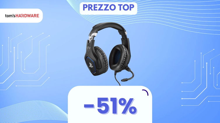 Immagine di Migliora ogni partita con queste cuffie su licenza PlayStation, oggi a METÀ PREZZO! (-51%)