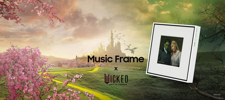 Immagine di Samsung porta la magia di WICKED nel nuovo Music Frame