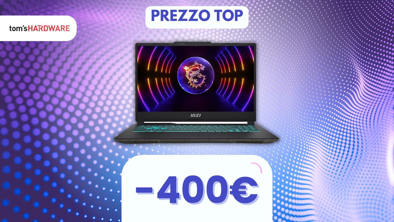 Immagine di Con questo notebook MSI la potenza diventa PORTATILE, e che SCONTO! (-400€)