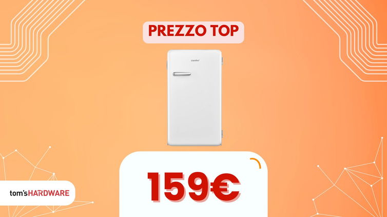 Immagine di A 159€, questo frigorifero è piccolo ma ti regala grandi soddisfazioni