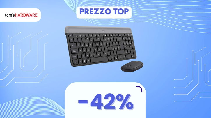 Immagine di Silenzio e convenienza in un solo kit con mouse e tastiera Logitech, e che SCONTO!