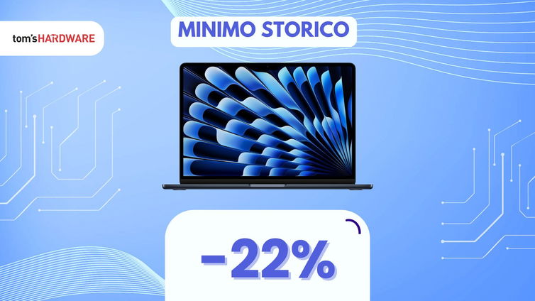 Immagine di MacBook Air da 13" con M3 al MINIMO STORICO: così è un AFFARE!