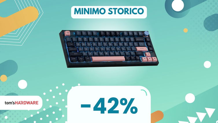 Immagine di La tastiera più BELLA che vedrete oggi è al MINIMO STORICO! (-42%)