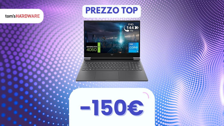 Immagine di Potenza per gaming e lavoro OVUNQUE con questo notebook HP in SUPER SCONTO!