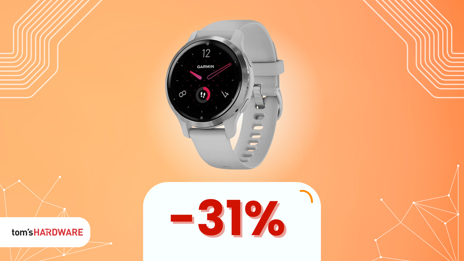 Immagine di Garmin Venu 2S a un prezzo SHOCK! (-31%)